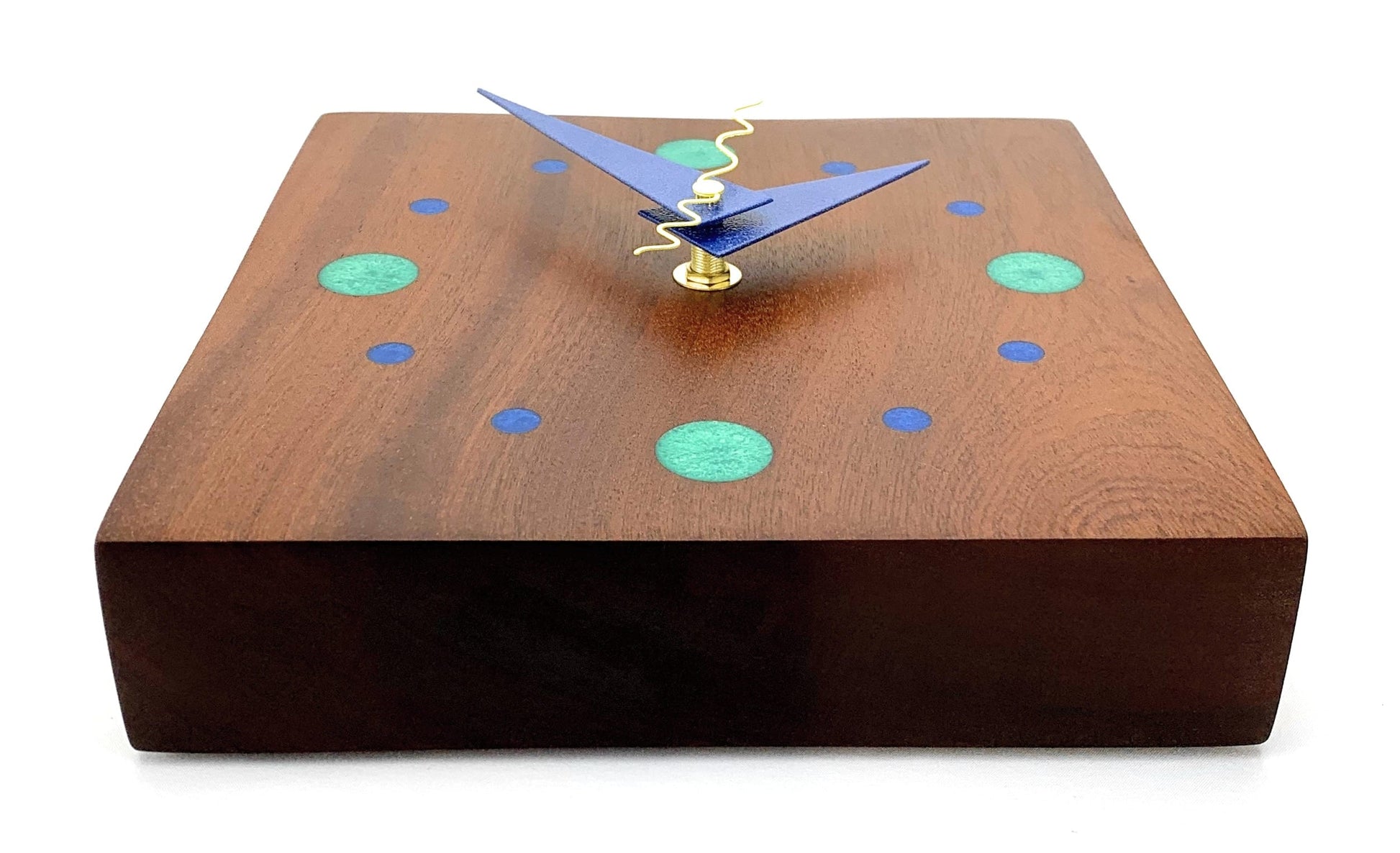 KingWood Reclaimed Cedar Slab Wall Clock "Soda POP"