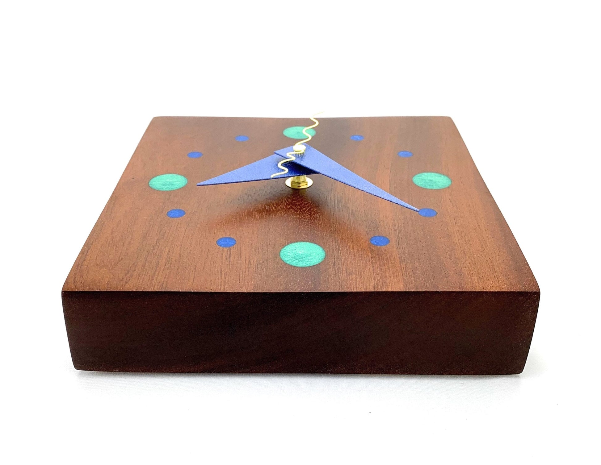 KingWood Reclaimed Cedar Slab Wall Clock "Soda POP"